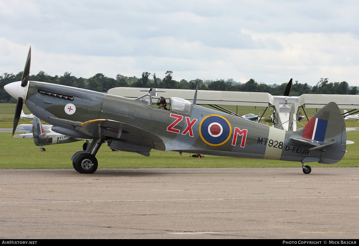 Aircraft Photo of D-FEUR / MT928 | Supermarine 359 Spitfire HF8C | UK - Air Force | AirHistory.net #18602