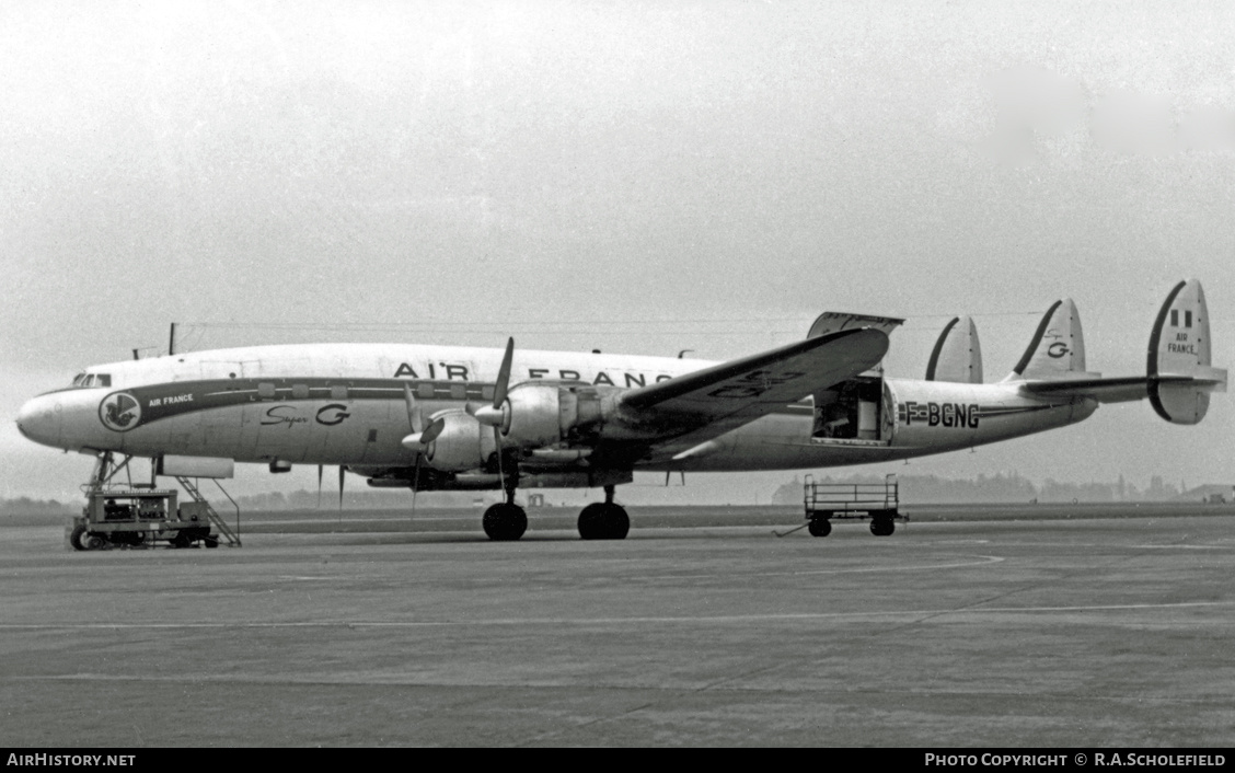 Aircraft Photo of F-BGNG | Lockheed L-1049G Super Constellation | Air France | AirHistory.net #18605