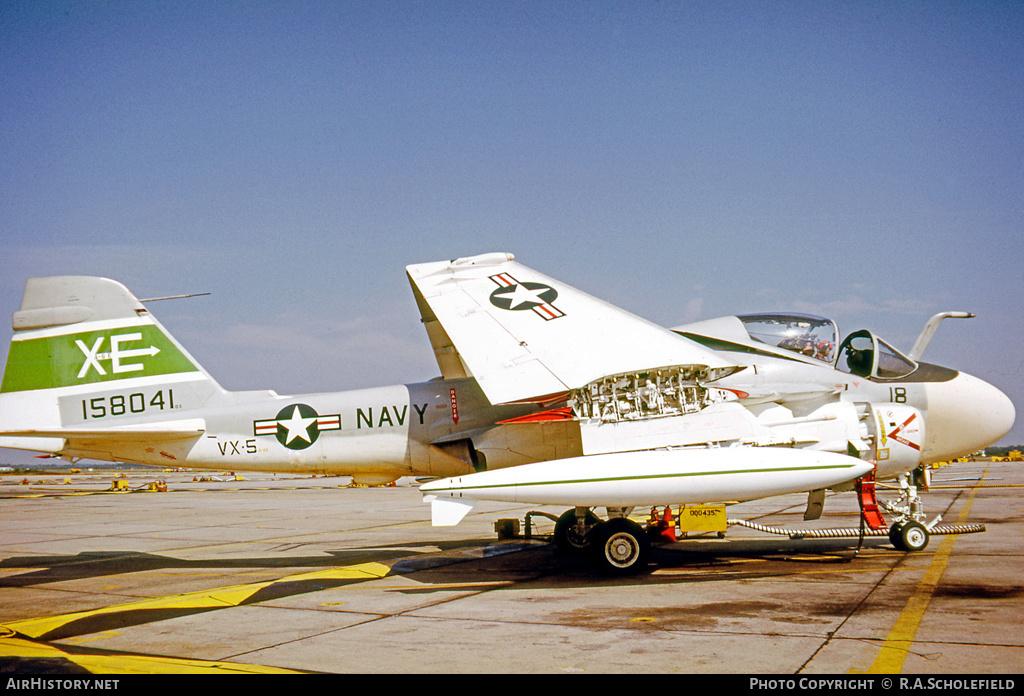 Aircraft Photo of 158041 | Grumman A-6E Intruder (G-128) | USA - Navy | AirHistory.net #18609