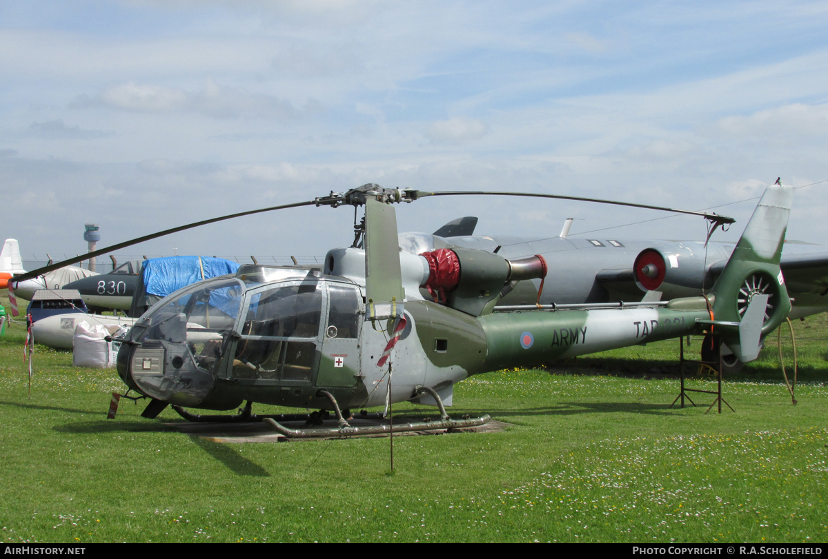 Aircraft Photo of XX457 / TAD001 | Aerospatiale SA-341B Gazelle AH1 | UK - Army | AirHistory.net #18623