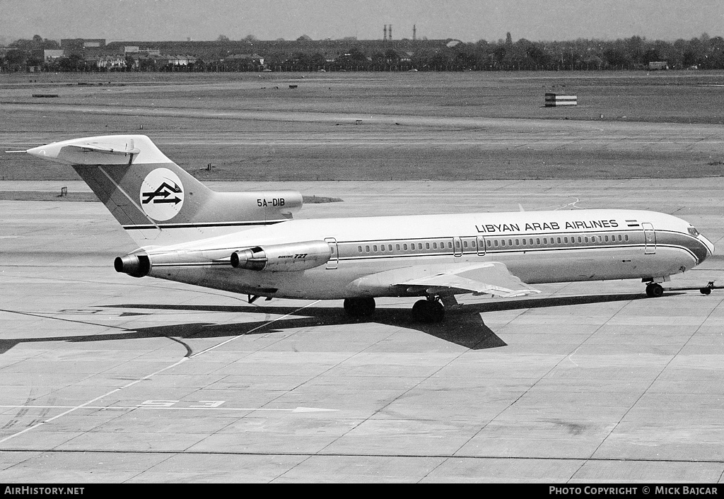 Aircraft Photo of 5A-DIB | Boeing 727-2L5/Adv | Libyan Arab Airlines | AirHistory.net #18632