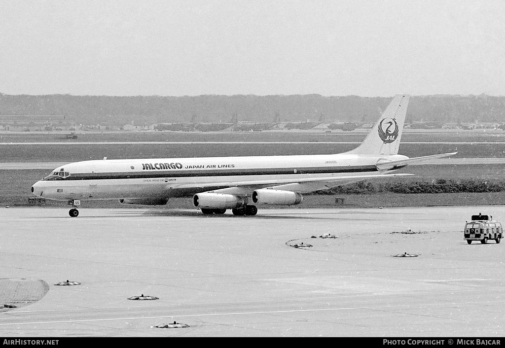 Aircraft Photo of JA8055 | McDonnell Douglas DC-8-62H/AF | Japan Air Lines - JAL Cargo | AirHistory.net #18634