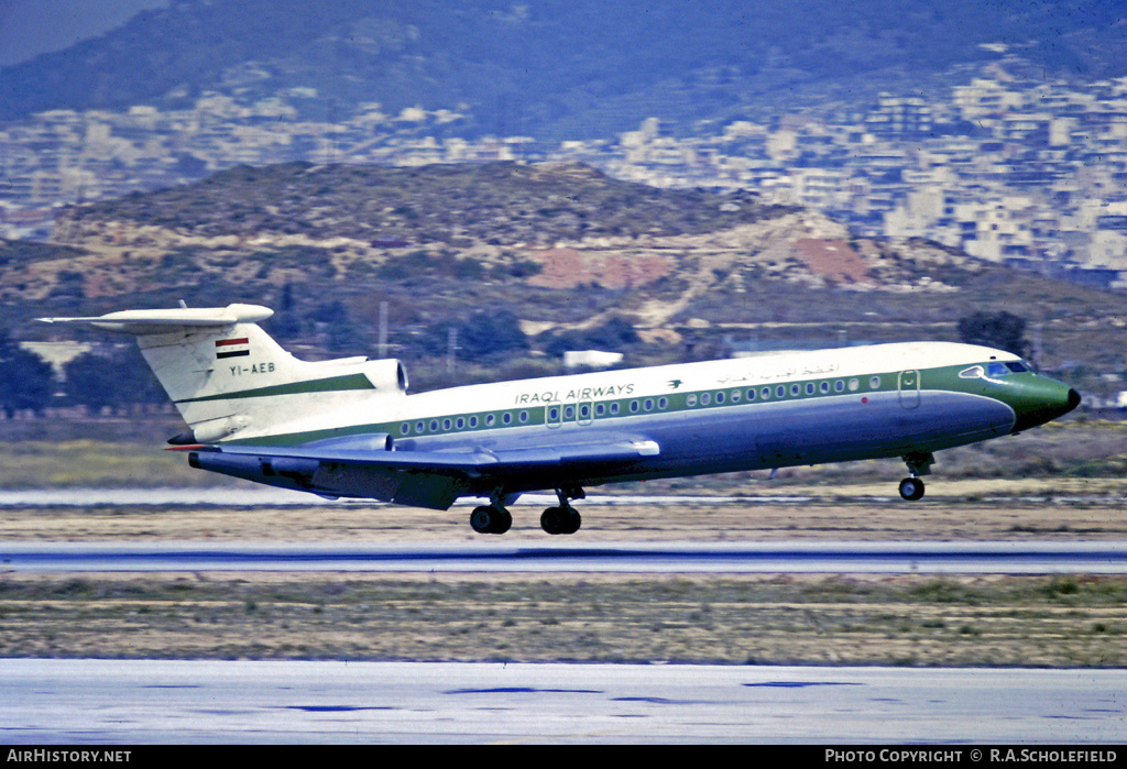 Aircraft Photo of YI-AEB | Hawker Siddeley HS-121 Trident 1E | Iraqi Airways | AirHistory.net #18644