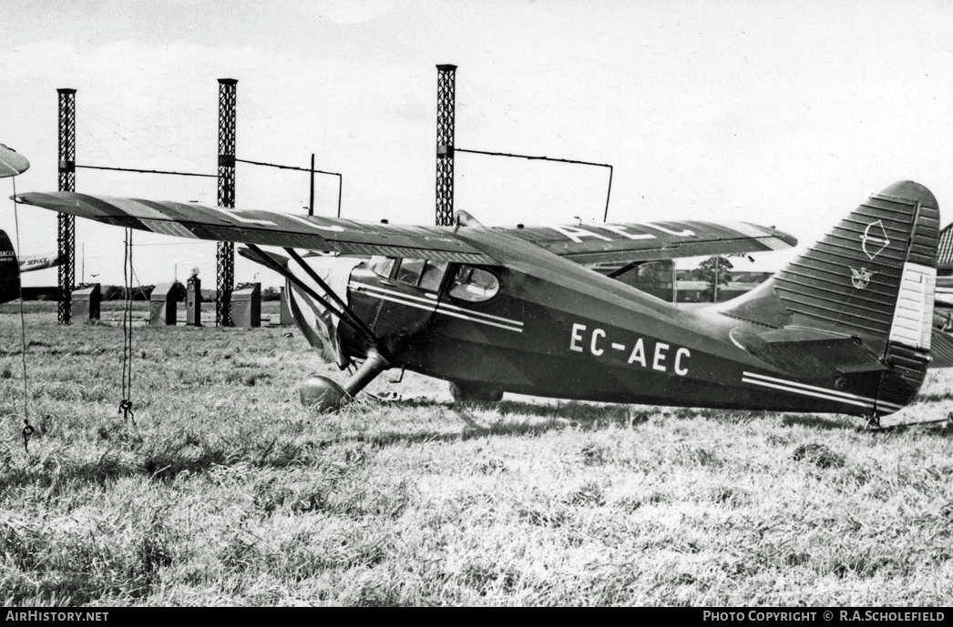Aircraft Photo of EC-AEC | Stinson 108-3 Voyager | AirHistory.net #18650