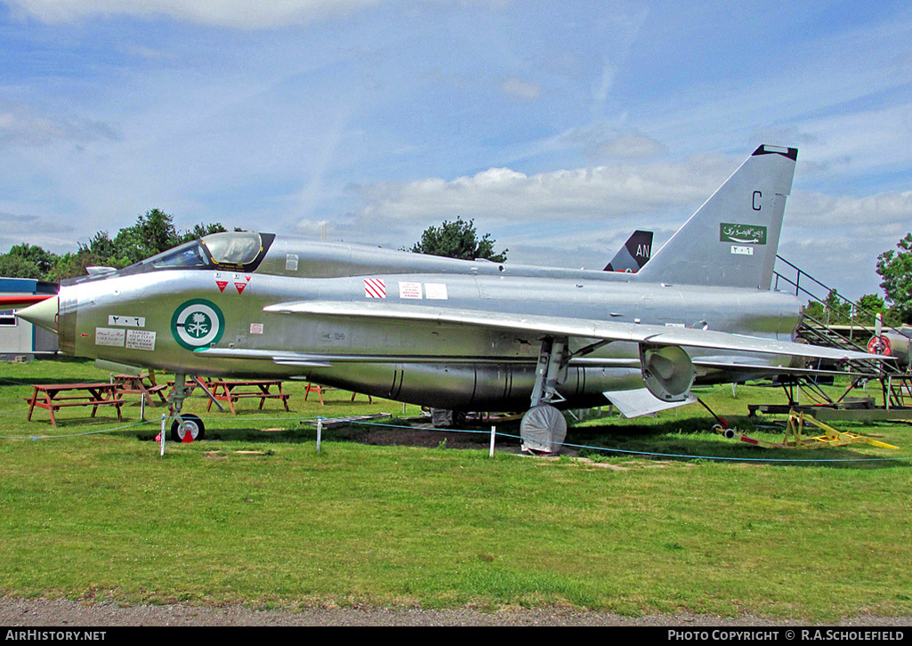 Aircraft Photo of 206 / ٢٠٦ | English Electric Lightning T55 | Saudi Arabia - Air Force | AirHistory.net #18656