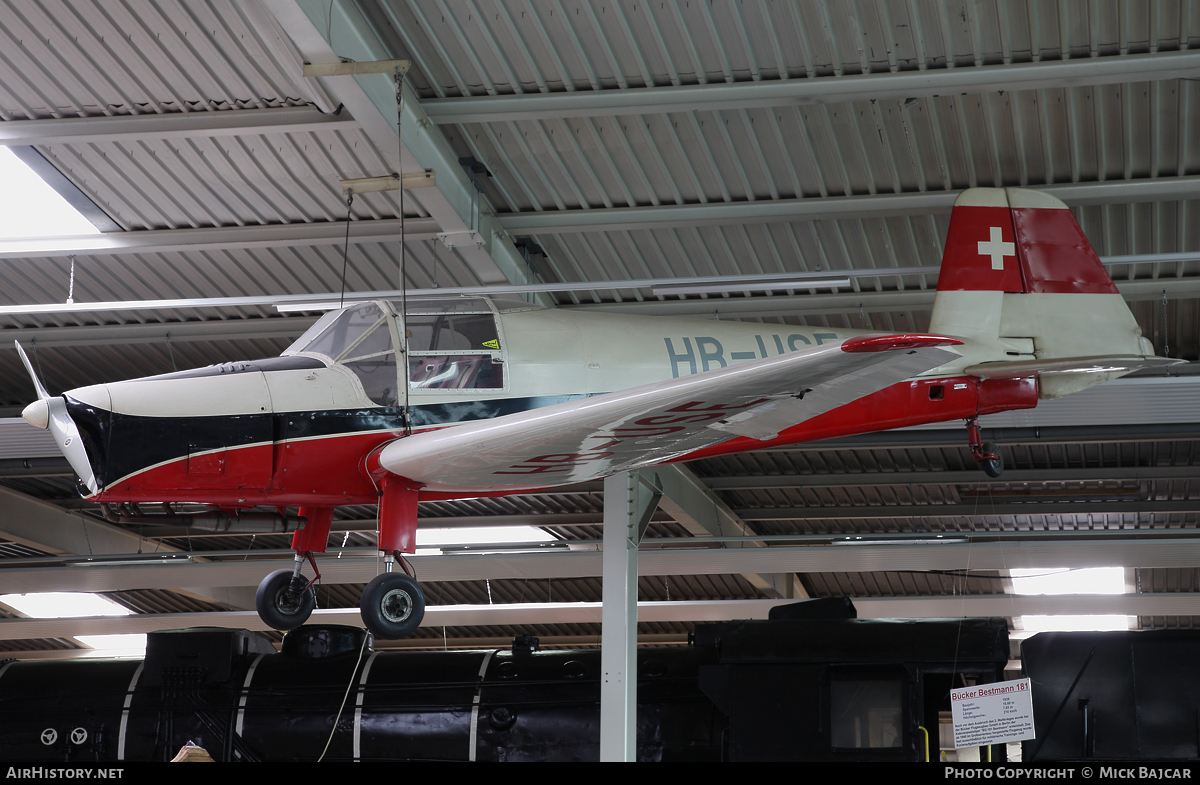 Aircraft Photo of HB-USE | Zlin Z-381 Bestmann | AirHistory.net #18663