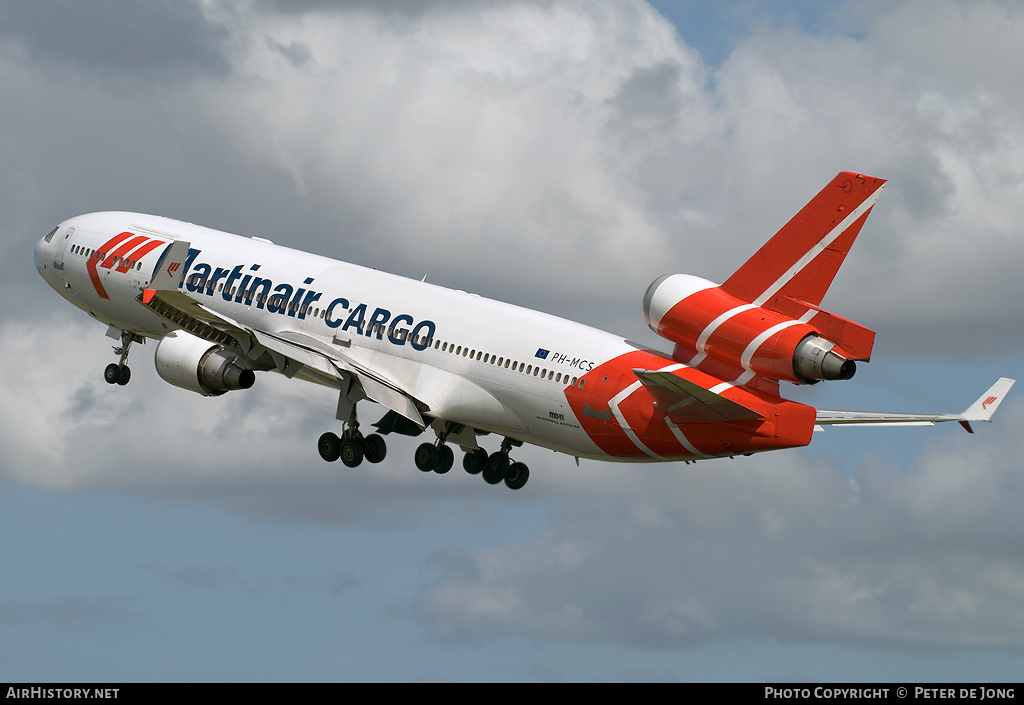 Aircraft Photo of PH-MCS | McDonnell Douglas MD-11CF | Martinair Cargo | AirHistory.net #18676