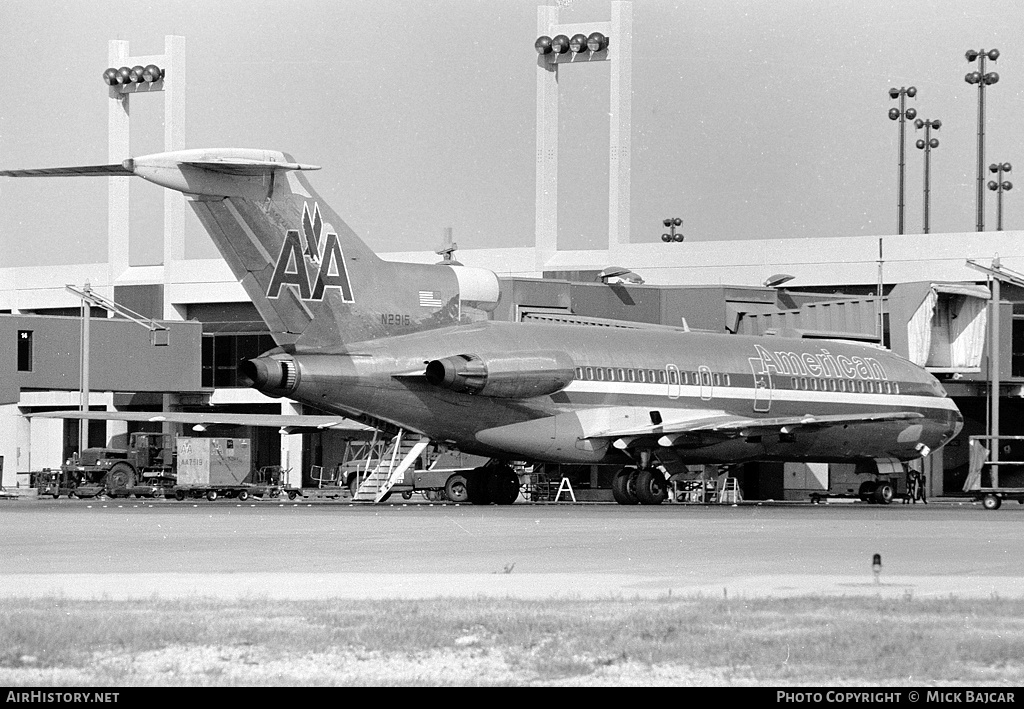 Aircraft Photo of N2915 | Boeing 727-1A7C | American Airlines | AirHistory.net #18677