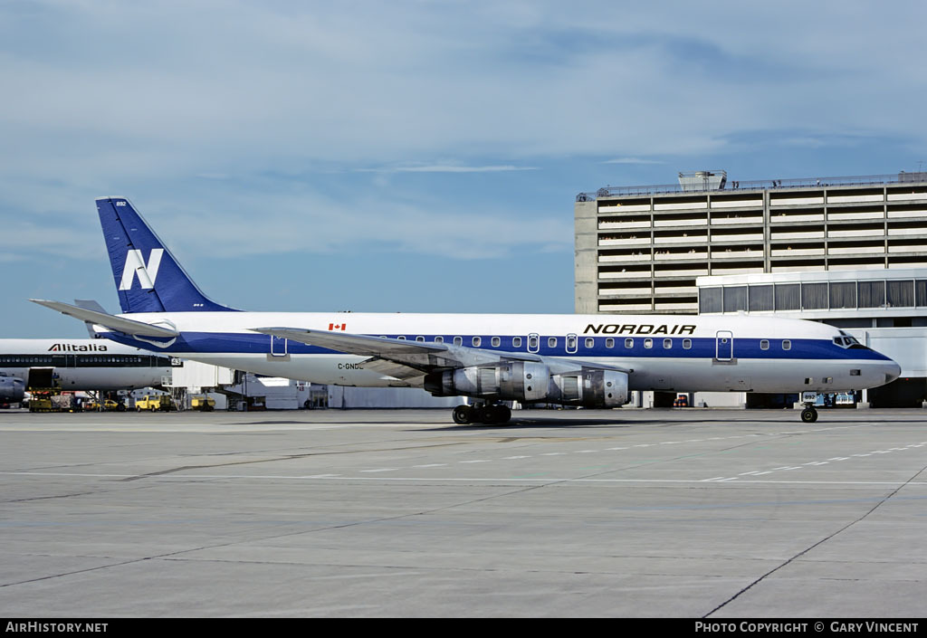 Aircraft Photo of C-GNDE | Douglas DC-8-52 | Nordair | AirHistory.net #18711