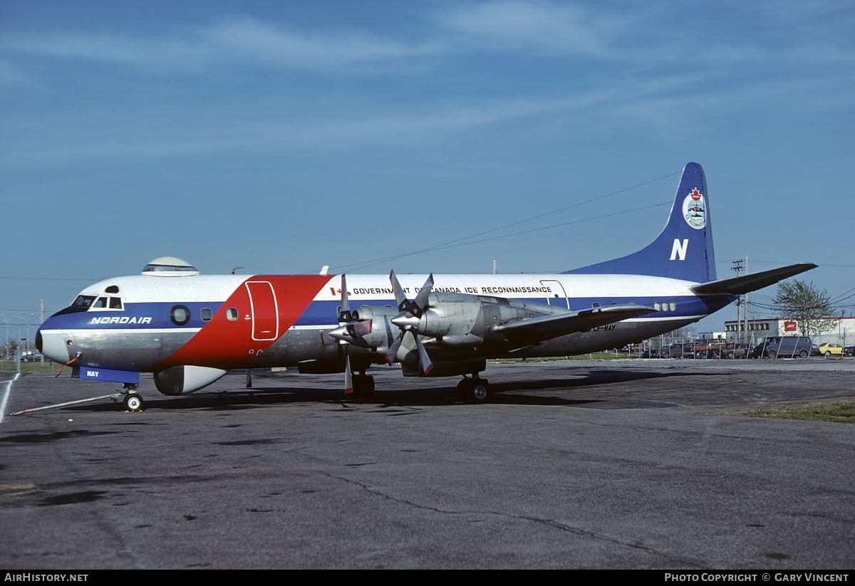 Aircraft Photo of CF-NAY | Lockheed L-188C Electra | Environment Canada - Ice Reconnaissance | AirHistory.net #18718