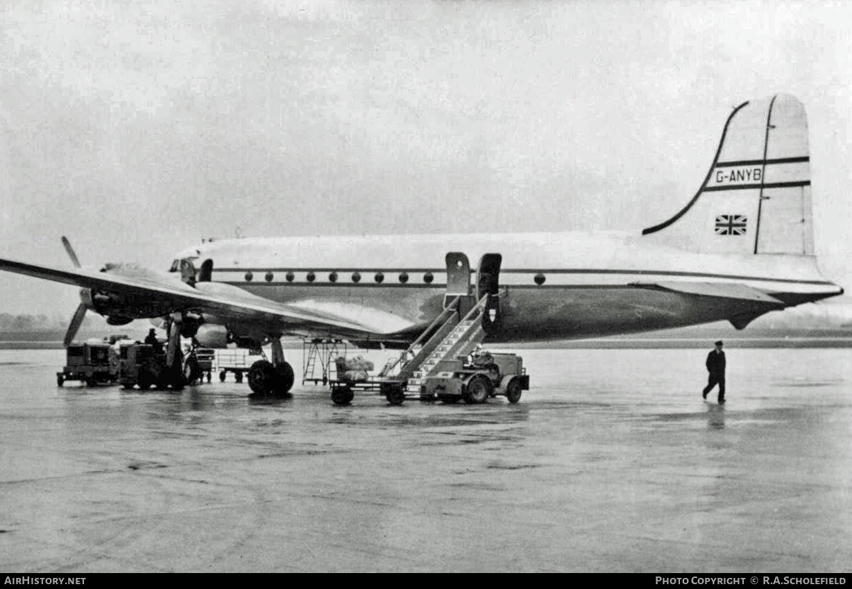 Aircraft Photo of G-ANYB | Douglas C-54B Skymaster | Air Charter | AirHistory.net #18757