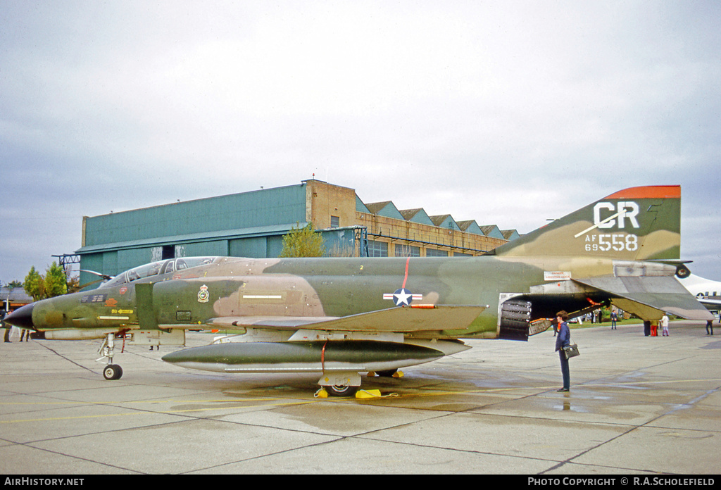 Aircraft Photo of 69-7558 / AF69-558 | McDonnell Douglas F-4E Phantom II | USA - Air Force | AirHistory.net #18762