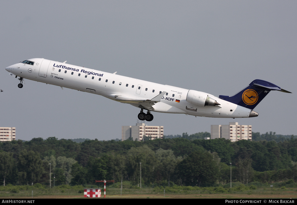 Aircraft Photo of D-ACPF | Bombardier CRJ-701ER (CL-600-2C10) | Lufthansa Regional | AirHistory.net #18780