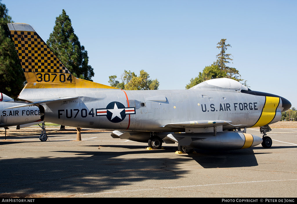 Aircraft Photo of 53-704 / 30704 | North American F-86L Sabre | USA - Air Force | AirHistory.net #18802