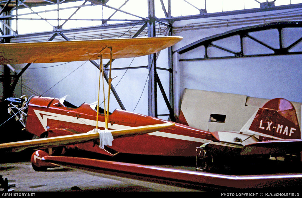 Aircraft Photo of LX-MAF | Klemm L-25D VII R | AirHistory.net #18811