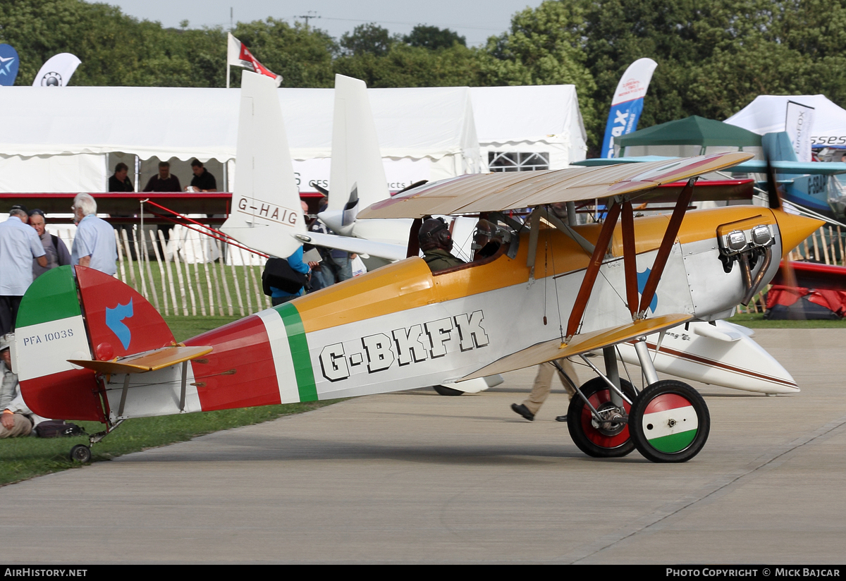 Aircraft Photo of G-BKFK | Isaacs Fury II | AirHistory.net #18831