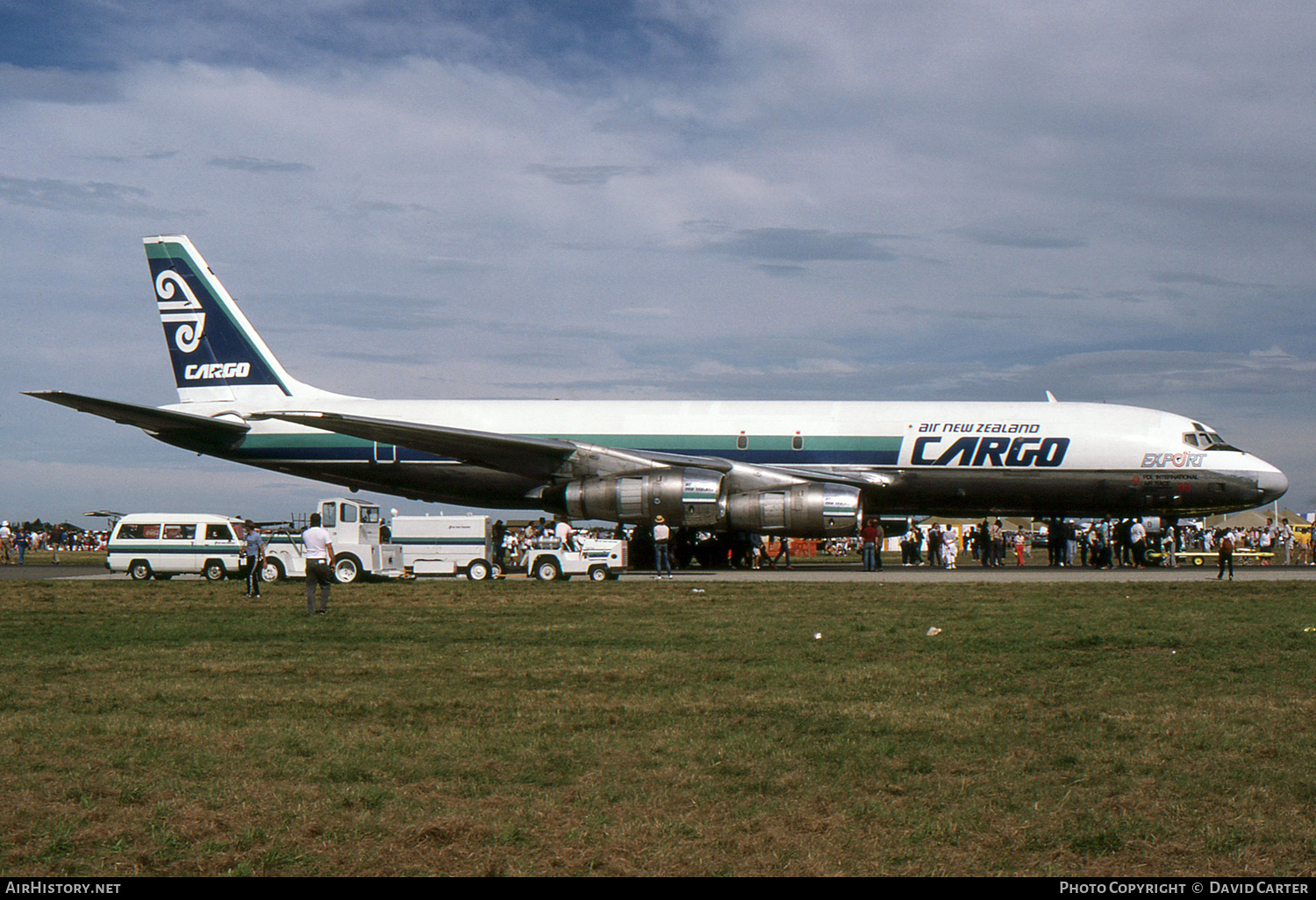 Aircraft Photo of ZK-NZD | McDonnell Douglas DC-8-54(F) | Air New Zealand Cargo | AirHistory.net #18839