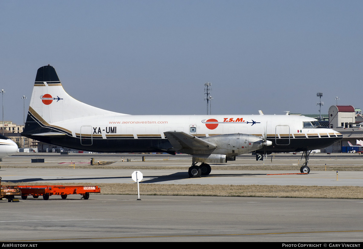 Aircraft Photo of XA-UMI | Convair 640/F | Aeronaves TSM - Transportes Saltillo Monterrey | AirHistory.net #18848