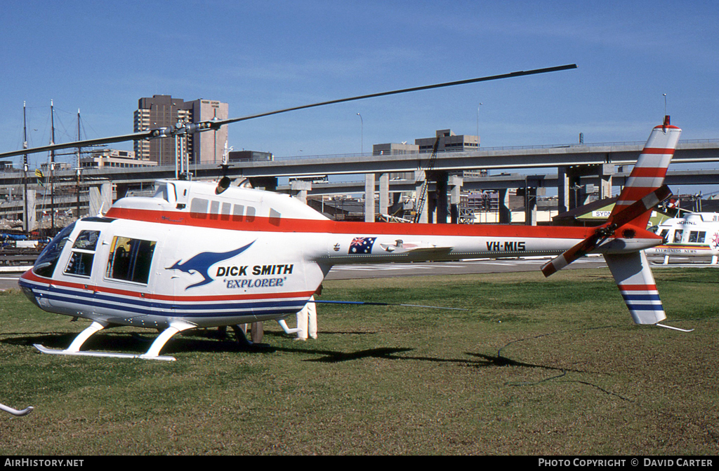 Aircraft Photo of VH-MIS | Bell 206B-3 JetRanger III | Dick Smith Australia Explorer | AirHistory.net #18853