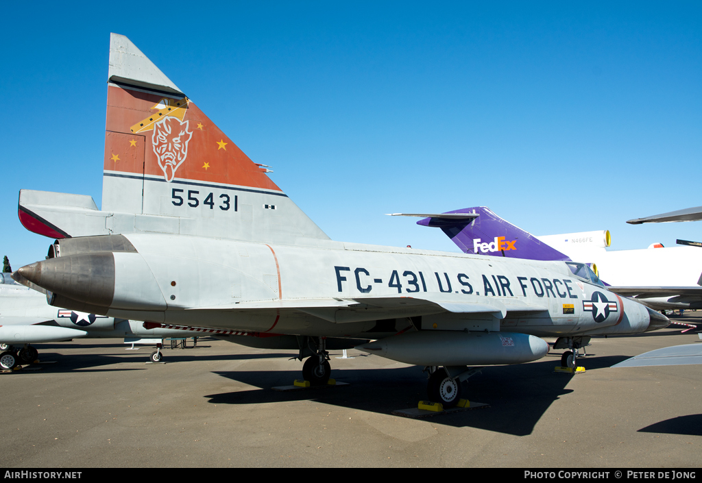 Aircraft Photo of 55-5431 / 55431 | Convair F-102A Delta Dagger | USA - Air Force | AirHistory.net #18879