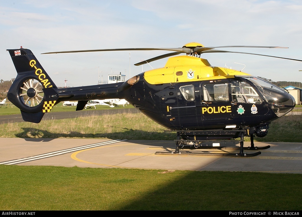 Aircraft Photo of G-CCAU | Eurocopter EC-135T-1 | Police | AirHistory.net #18882