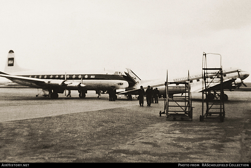Aircraft Photo of G-AMOA | Vickers 701 Viscount | BEA - British European Airways | AirHistory.net #18885