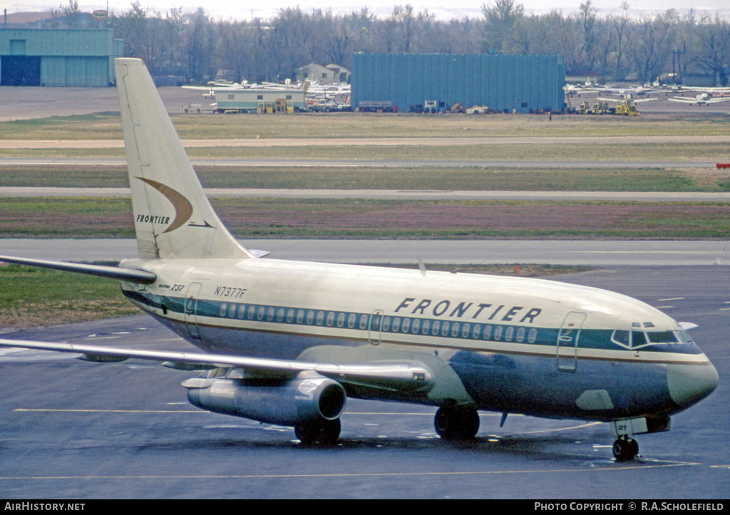 Aircraft Photo of N7377F | Boeing 737-291 | Frontier Airlines | AirHistory.net #18888