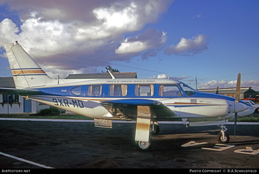 Aircraft Photo of 9XR-MD | Piper PA-31-300 Navajo | Societe de Transport Aerien du Rwanda | AirHistory.net #18889