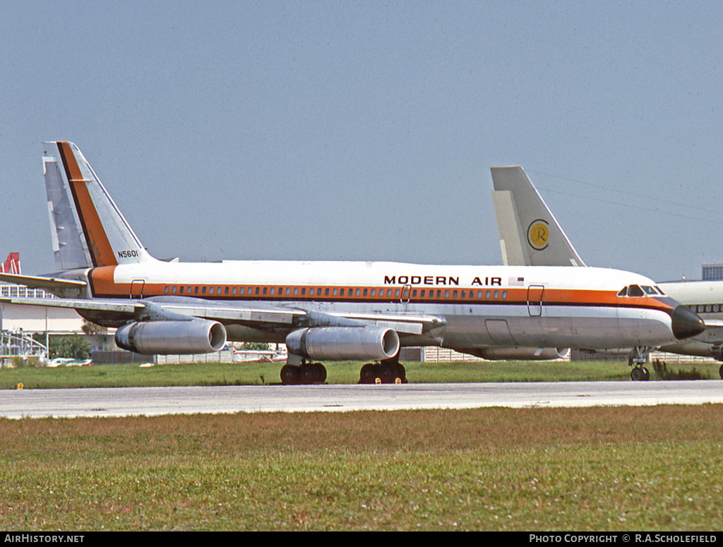 Aircraft Photo of N5601 | Convair 990A (30A-5) | Modern Air | AirHistory.net #18891