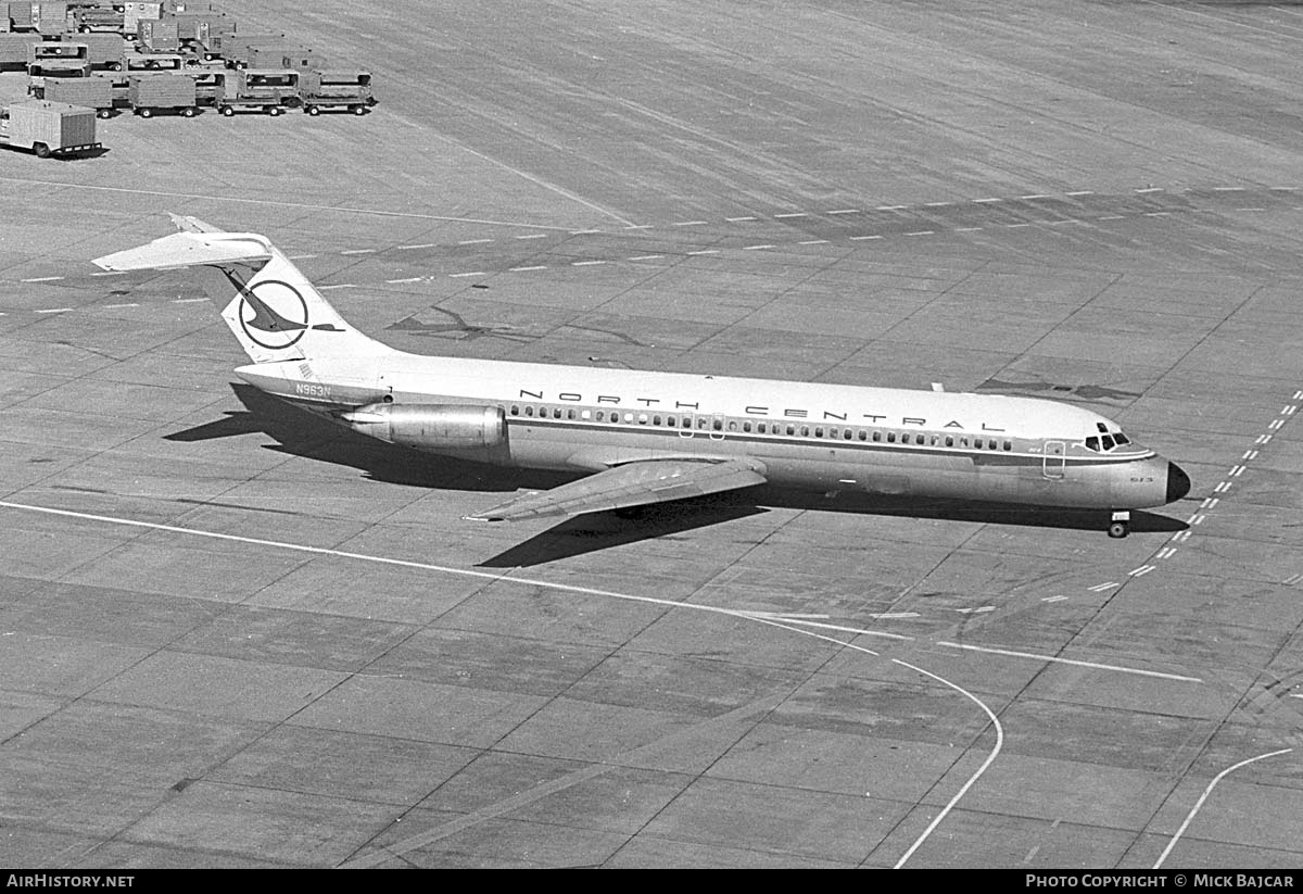 Aircraft Photo of N963N | McDonnell Douglas DC-9-31 | North Central Airlines | AirHistory.net #18896