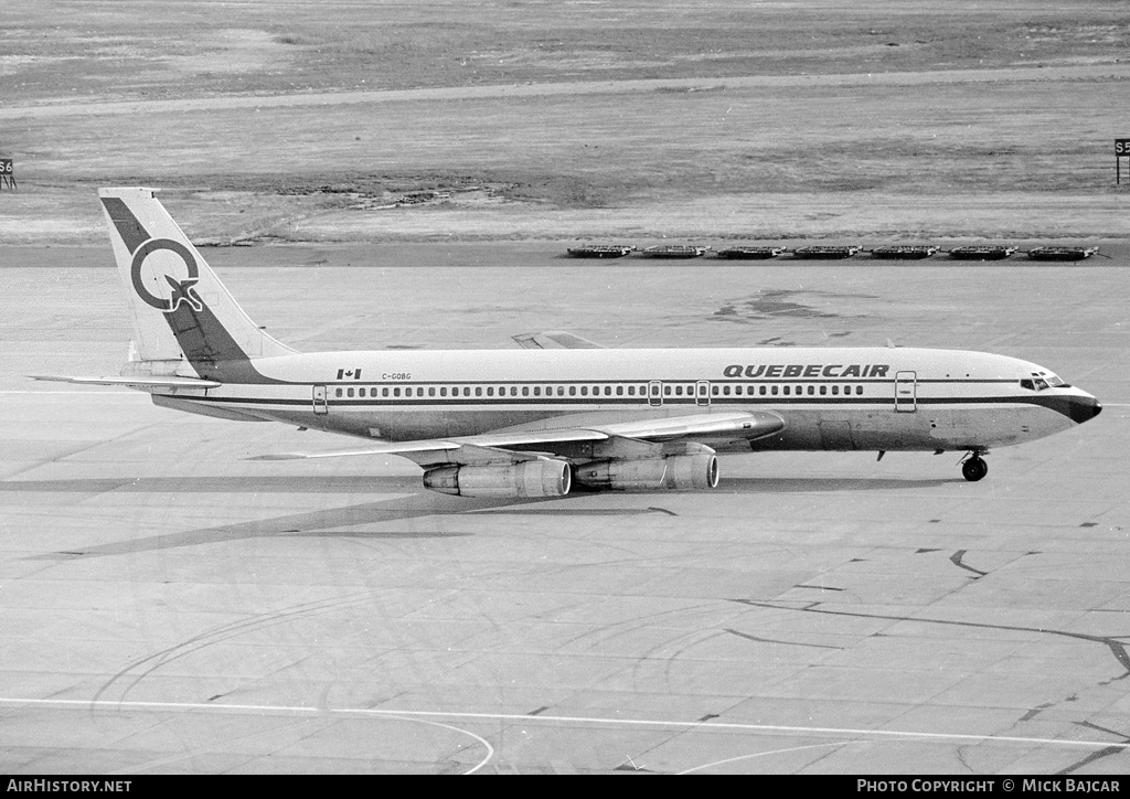 Aircraft Photo of C-GQBG | Boeing 707-123B | Quebecair | AirHistory.net #18898