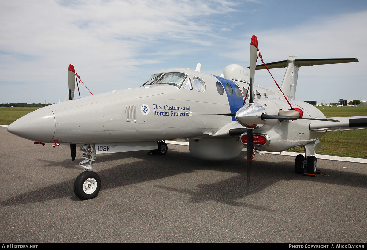Aircraft Photo of N108F | Hawker Beechcraft 350C King Air (B300C) | USA - Customs | AirHistory.net #18915
