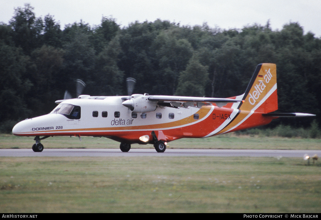 Aircraft Photo of D-IASX | Dornier 228-200 | Delta Air | AirHistory.net #18921