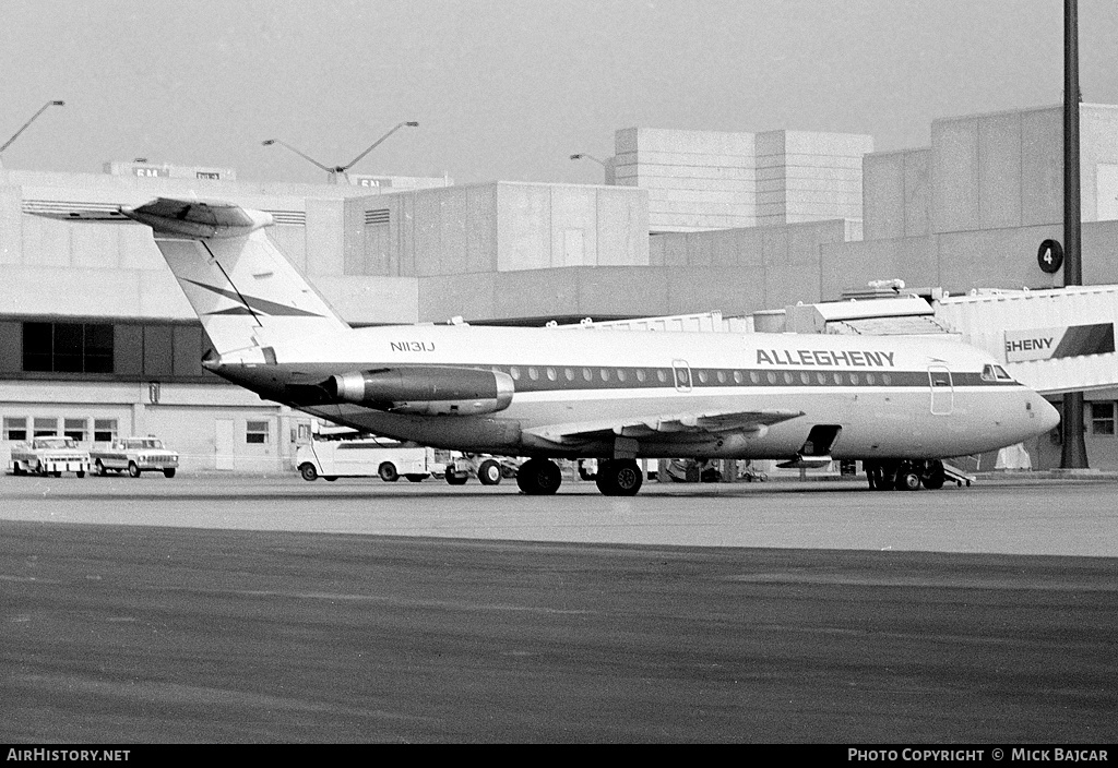 Aircraft Photo of N1131J | BAC 111-204AF One-Eleven | Allegheny Airlines | AirHistory.net #18926