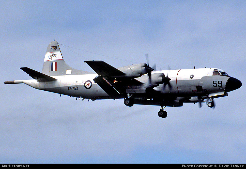Aircraft Photo of A9-759 | Lockheed P-3C Orion | Australia - Air Force | AirHistory.net #18938