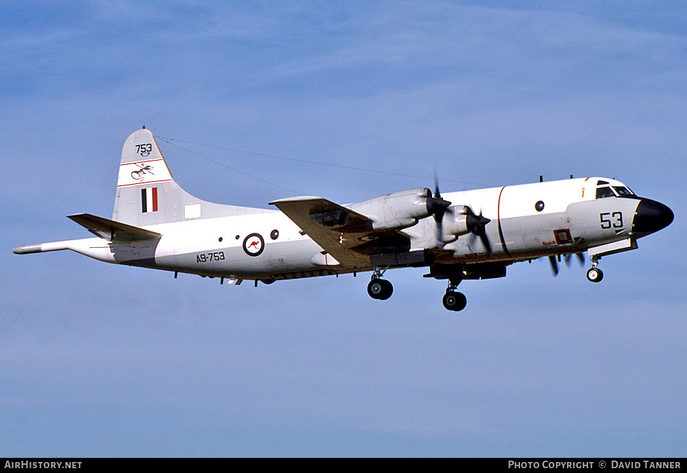 Aircraft Photo of A9-753 | Lockheed P-3C Orion | Australia - Air Force | AirHistory.net #18940