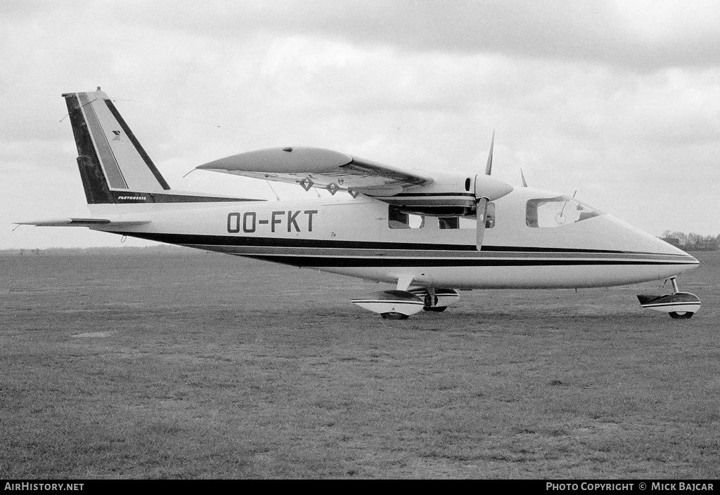 Aircraft Photo of OO-FKT | Partenavia P-68B Victor | AirHistory.net #18957