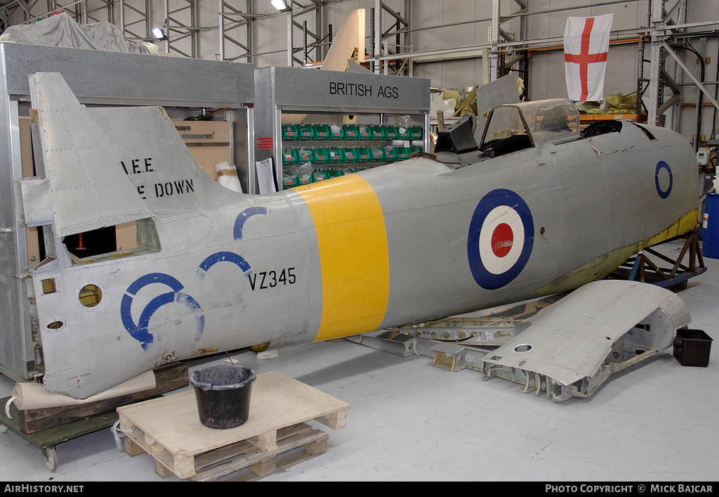 Aircraft Photo of VZ345 | Hawker Sea Fury T20 | UK - Air Force | AirHistory.net #18959