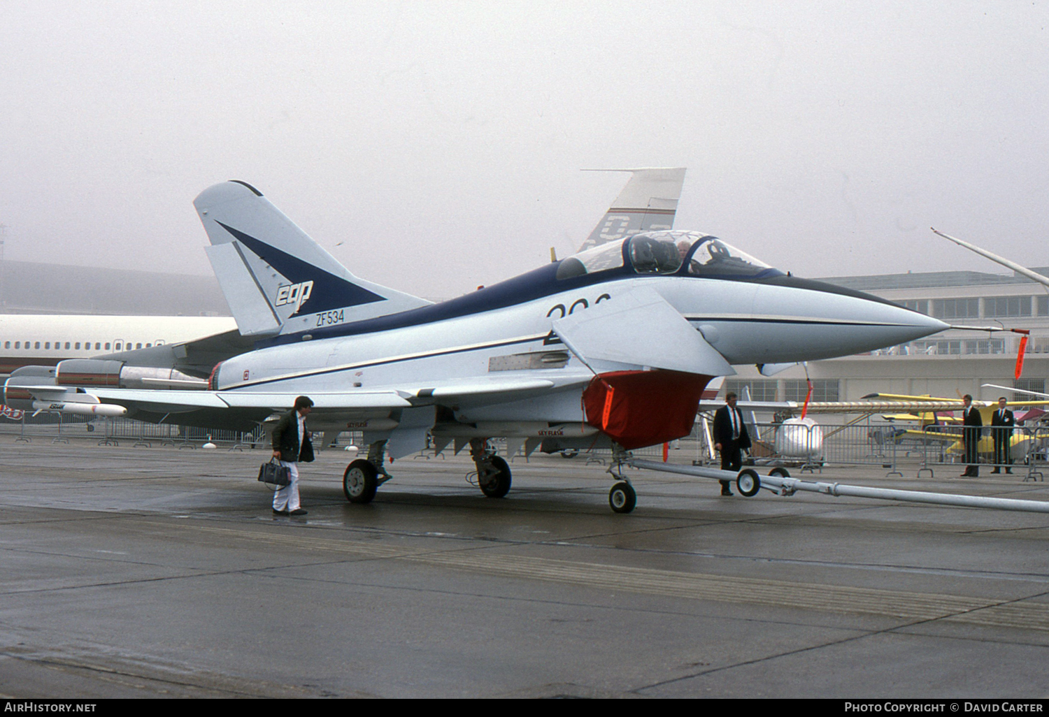 Aircraft Photo of ZF534 | British Aerospace EAP | AirHistory.net #18983