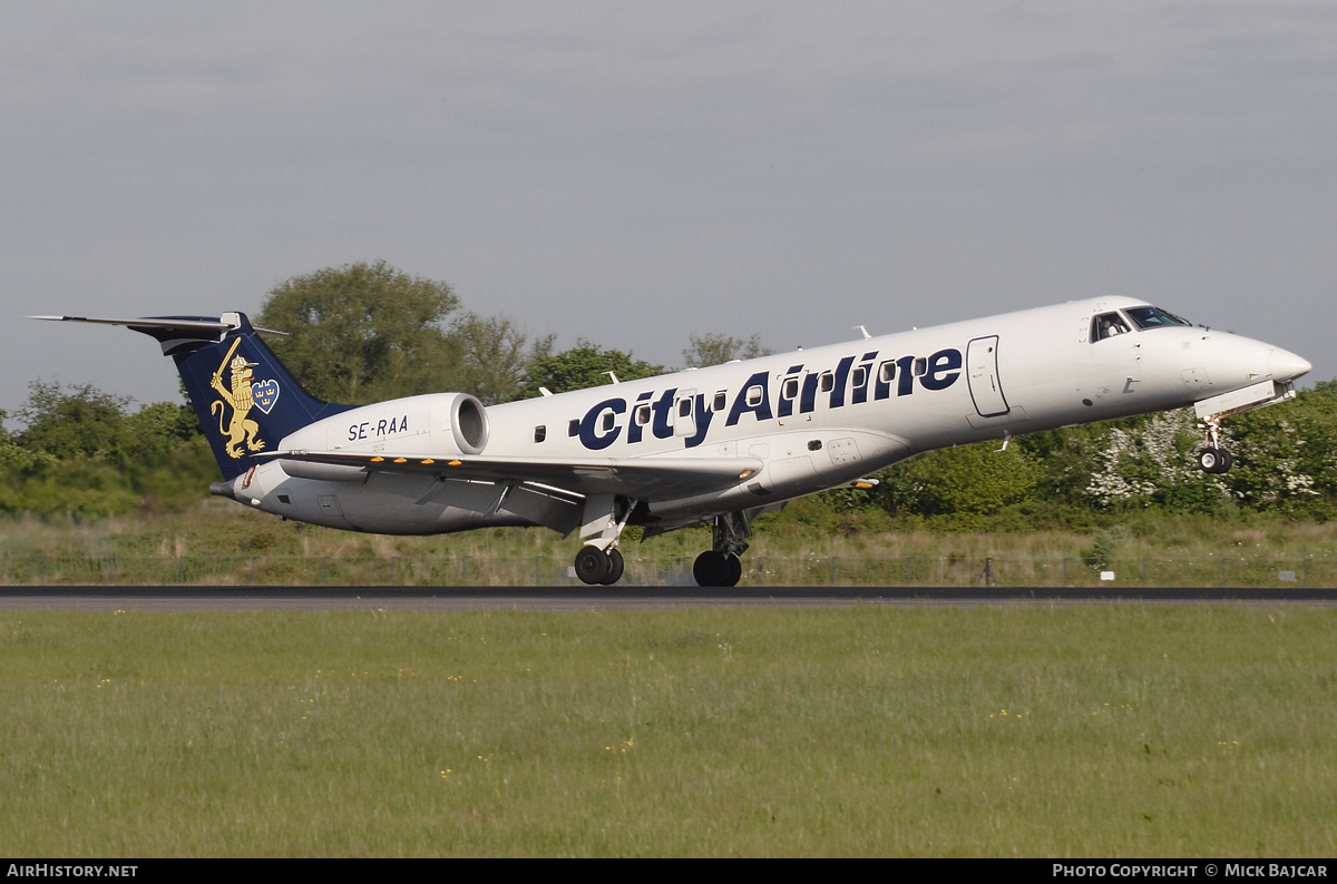 Aircraft Photo of SE-RAA | Embraer ERJ-135ER (EMB-135ER) | City Airline | AirHistory.net #18989