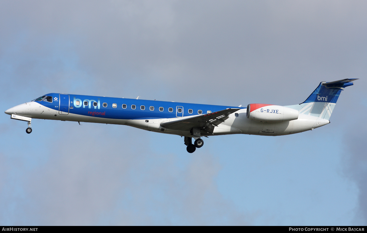 Aircraft Photo of G-RJXE | Embraer ERJ-145EP (EMB-145EP) | BMI Regional | AirHistory.net #18994