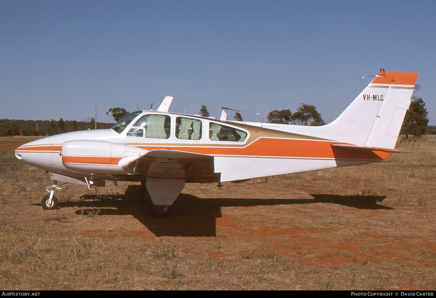 Aircraft Photo of VH-MLC | Beech B55 Baron (95-B55) | AirHistory.net #19000