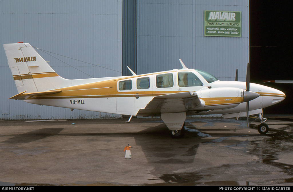 Aircraft Photo of VH-MLL | Beech 58 Baron | Navair | AirHistory.net #19005