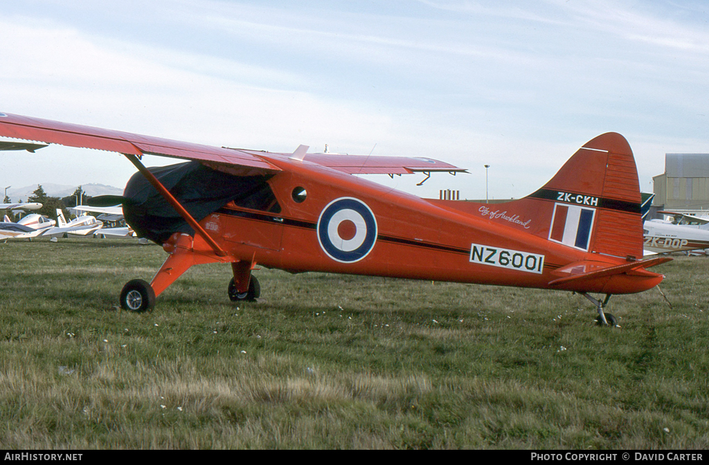 Aircraft Photo of ZK-CKH / NZ6001 | De Havilland Canada DHC-2 Beaver Mk1 | New Zealand - Air Force | AirHistory.net #19008