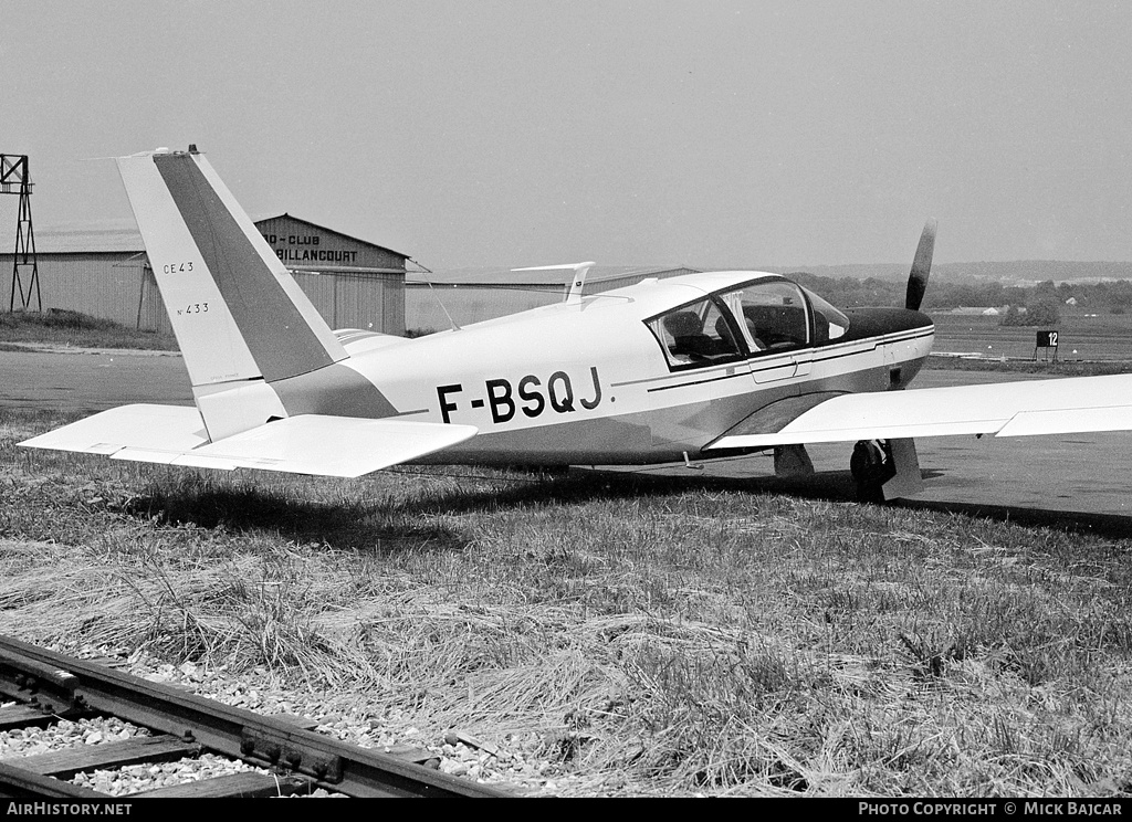 Aircraft Photo of F-BSQJ | Wassmer CE-43 Guepard | AirHistory.net #19025