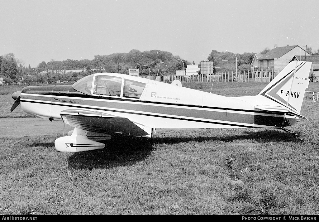 Aircraft Photo of F-BHQV | SAN Jodel D-140C Mousquetaire III | AirHistory.net #19028