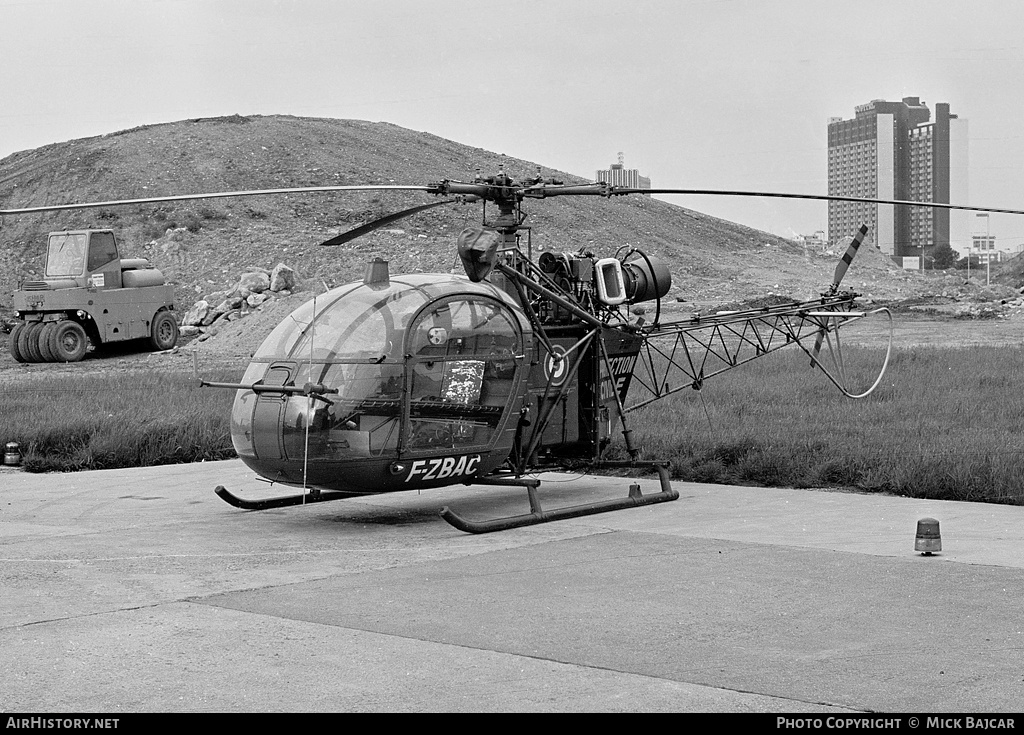 Aircraft Photo of F-ZBAC | Sud SA-313B Alouette II | Protection Civile | AirHistory.net #19034