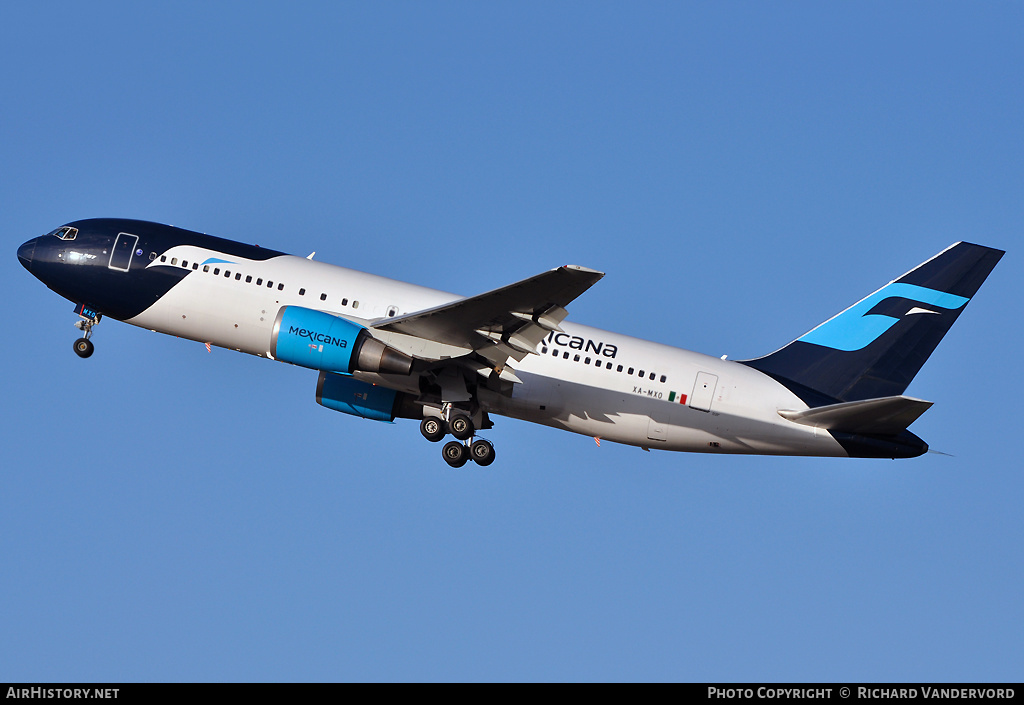 Aircraft Photo of XA-MXO | Boeing 767-25D/ER | Mexicana | AirHistory.net #19040