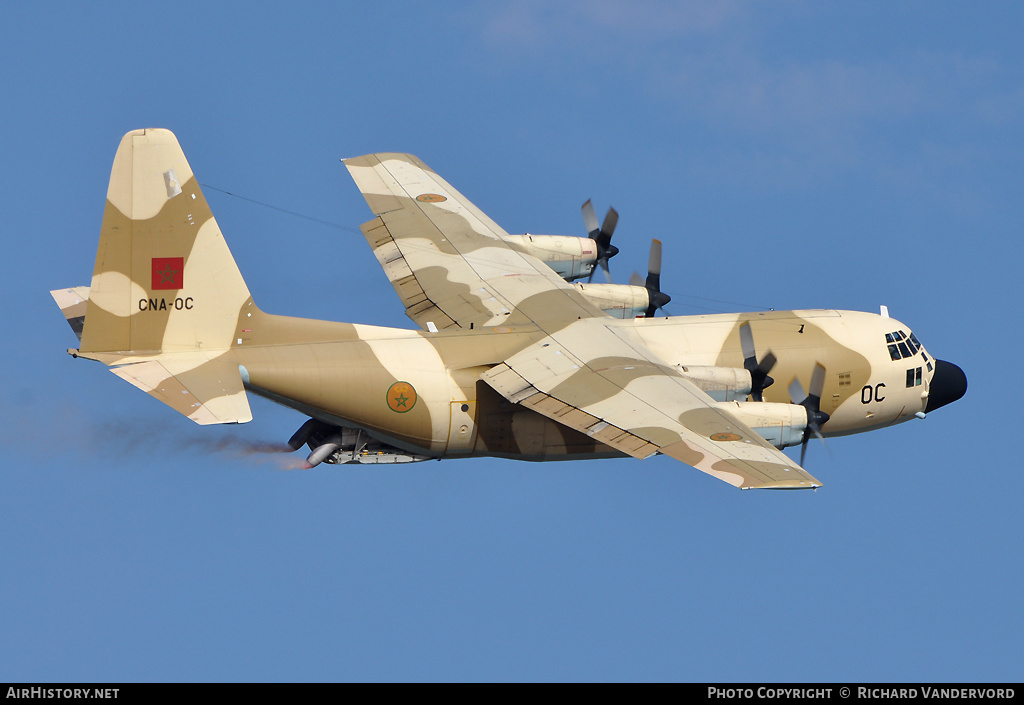 Aircraft Photo of CNA-OC | Lockheed C-130H Hercules | Morocco - Air Force | AirHistory.net #19042
