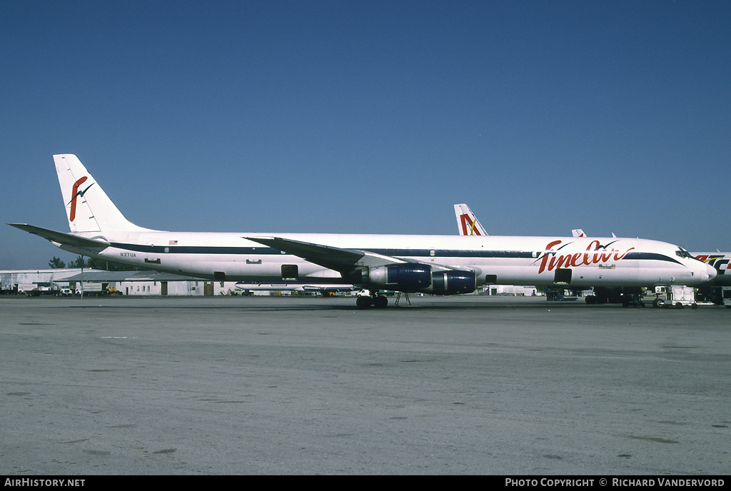 Aircraft Photo of N27UA | McDonnell Douglas DC-8-61(F) | Fine Air | AirHistory.net #19053